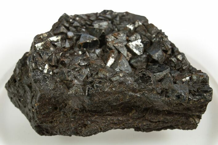 Lustrous Octahedral Magnetite Crystal Cluster - Utah #320445
